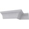 Ekena Millwork 3 7/8"H x 3 3/8"P x 4 7/8"F x 94 1/2"L, Clementine Crown Moulding MLD03X03X04CM - alternate 9